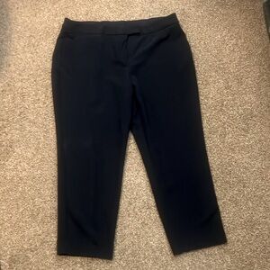 Investments plus size straight leg pants size 20W Short Color Navy